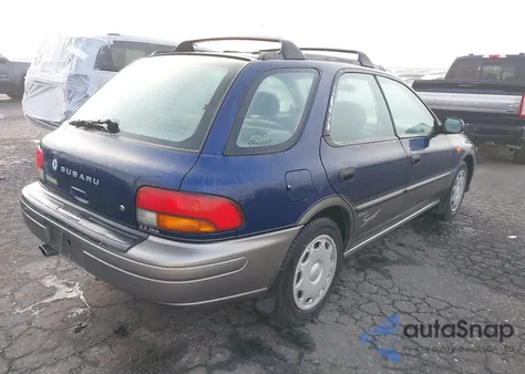 1997 Subaru Impreza Outback Sport from USA, damaged, VIN JF1GF4856VH820845